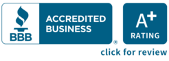 Better Business Bureau A+ Accredited Business Seal