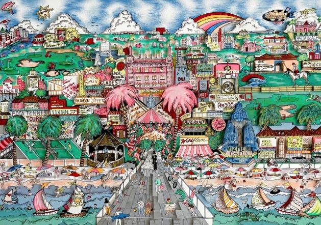Charles Fazzino Best of Boca