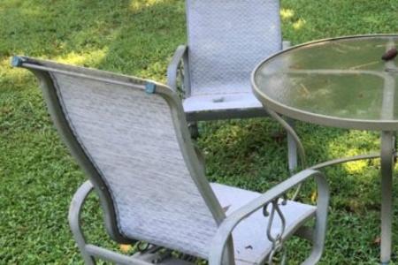 Patio Furniture Removal Patio Table Chair Pick Up Service and Cost in Lincoln NE | LNK Junk Removal