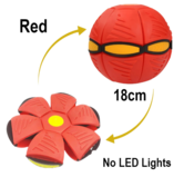 Flying UFO Frisbee Magic Ball - Flat Throw Disc Bouncing Ball Magic Ball Toy for children aged 6 and older Outdoor Garden Beach Game Children's sports balls