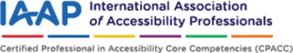 International Association of Accessibility Professionals Logo
