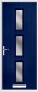 3 Square Composite Door obscure glass