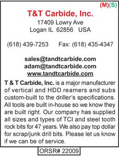 T&T Carbide, Inc., Bits