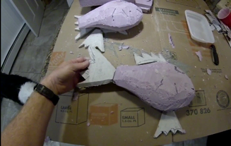 DIY Outdoor Paper Mache Nautical Fish Shaped Bird House. www.DIYeasycrafts.com