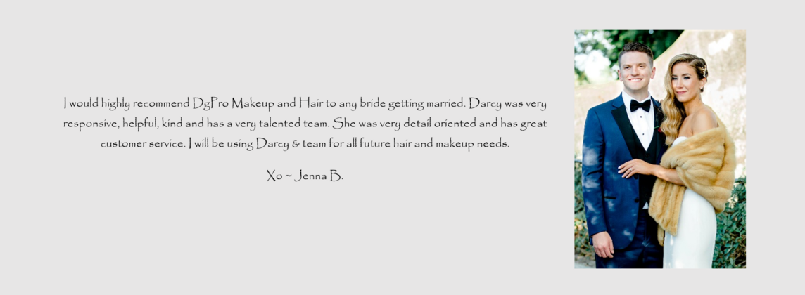 bridal review makeup and hair