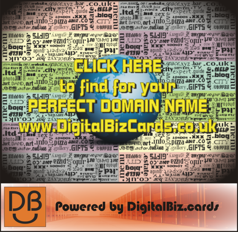Digital Biz Cards Domain Search