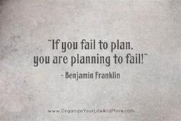 Inspirational Quotes about organizing from OrganizeYourLifeAndMore.com