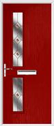 2 Square Composite Door fusion 2 glass