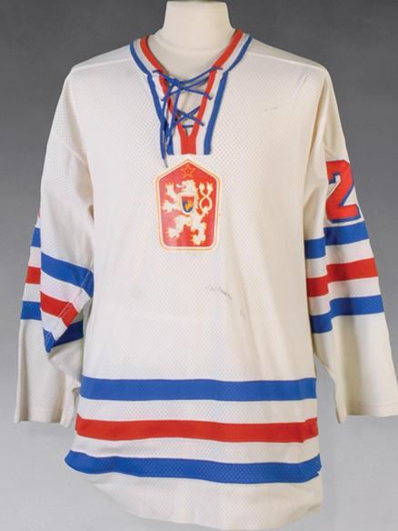 Czechoslovakia store hockey jersey