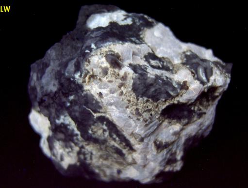 fluorescent FLUORITE, Clay Center, Ottawa County, Ohio, USA
