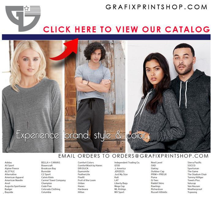 Wholesale T Shirts - Grafix Designs Printing and Apparel