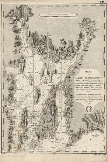 Narragansett Bay Rhode Island 1780