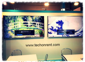 LCD rental, LED rental, Plasma Rental, LED videowall rental, Touchscreen rental