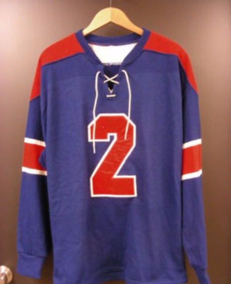 Boston Braves 1973 vintage hockey jersey game weight knit