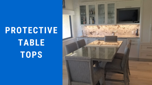 Glass Protective Table Tops