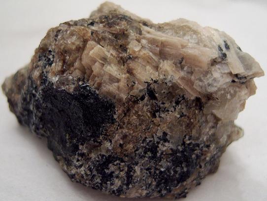 SW LW fluorescent SORENSENITE, AEGIRINE ACMITE - Kuannersuit plateau (Kvanefjeld), Ilimaussaq complex, Narsaq, Kujalleq, (Kitaa Province; West Greenland), Greenland, Denmark - Sørensenite type locality - ex Tom Pankratz