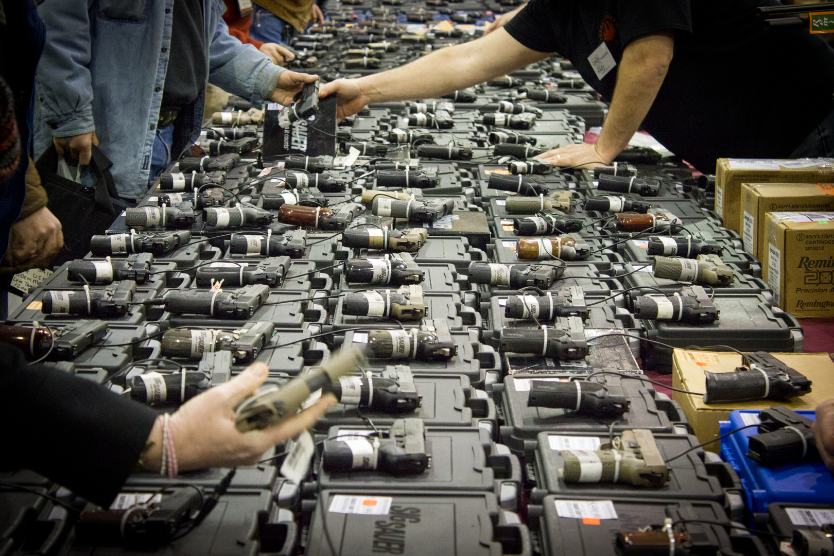 The Nation's Gun Show in Chantilly, Va