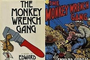 American Author EDWARD ABBEY THE MONKEY WRENCH GANG ROBERT CRUMB ARTWORK 1975/85