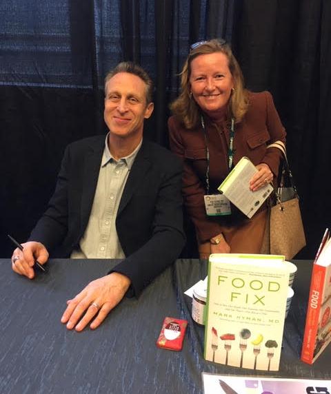 Silke Heine, PhD with Dr. Mark Hyman