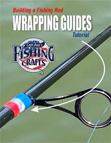 DIY Fishing Rod Guide Wrapping Tutorial - How to Build Your Own Fishing Pole