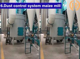 dust control system in the flour milling machinery