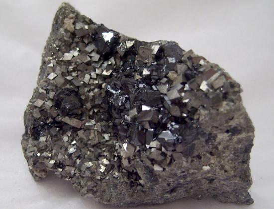 ARSENOPYRITE and SPHALERITE, Noche Buena Mine (Mina Noche Buena), Noche Buena, Mun. de Mazapil, Zacatecas, Mexico