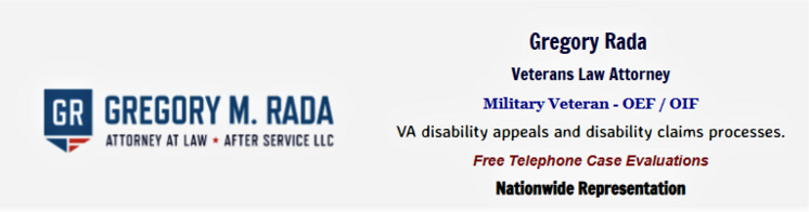 Veterans Law Attorney Disability Claims Lawyer