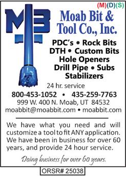 Moab Bit & Tool Co., Inc., Bits