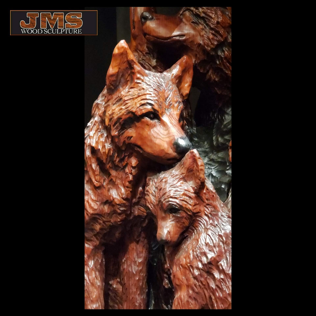 JMS Wood Sculpture - Home