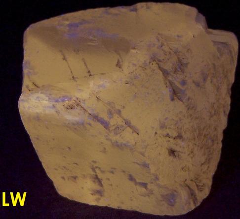 fluorescent CALCITE - Harlowton, Wheatland County, Montana, USA