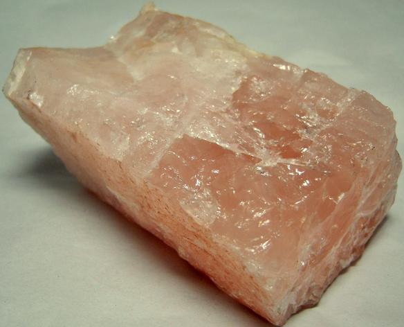 ROSE QUARTZ - Lyndoch Township (Hines Mine), Renfrew County, Ontario, Canada - ex Harold D. Levey "Mineral Hill"