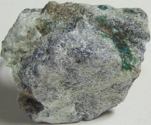 SIDERITE,TALC, MAGNETITE, CHRYSOCOLLA - Mineral Hill Mine, Louisville, Carroll County, Maryland, USA