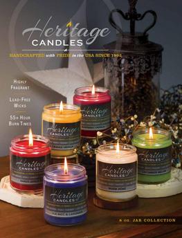 Heritage Candles Jar Candle Collection Fundraiser