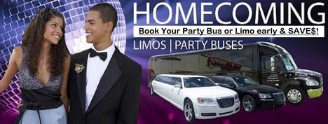 Homecoming Party Bus Rental