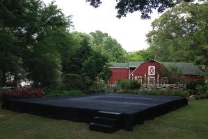 event rental stage