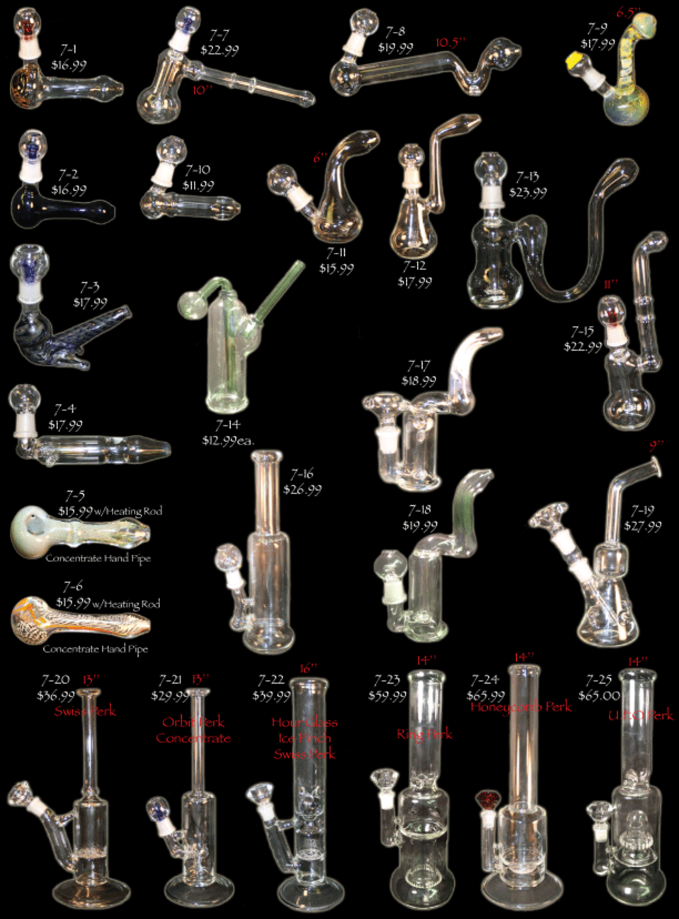 Glass Water Pipes