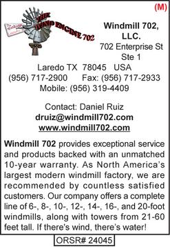 Windmill 702, Windmills