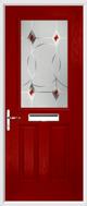 2 Panel 1 Square Composite Door fusion art