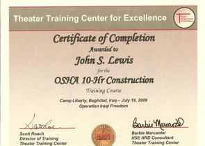 OSHA 10 Class