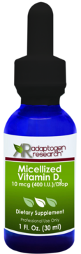 Micellized Vitamin D3 - Adaptogen Research