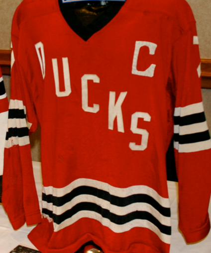Vintage Ice Hockey Long Island Ducks 1965-66 Jersey (Blank) 2XL