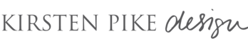 logo for Kirsten Pike Interior Design | Marin, San Francisco, Silicon Valley, Napa, & Sonoma CA