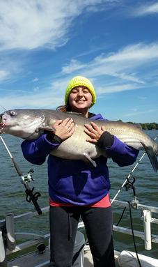 Lake Wylie's blue catfish are there for the taking, if you go to the lake  with a good plan
