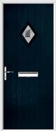 Cottage Diamond Composite Door monza glass