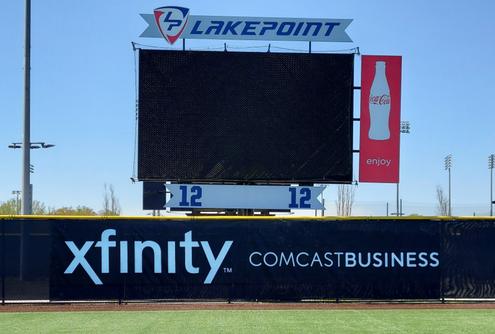 printed fence windscreen