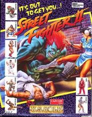 'Street Fighter II' video game cover