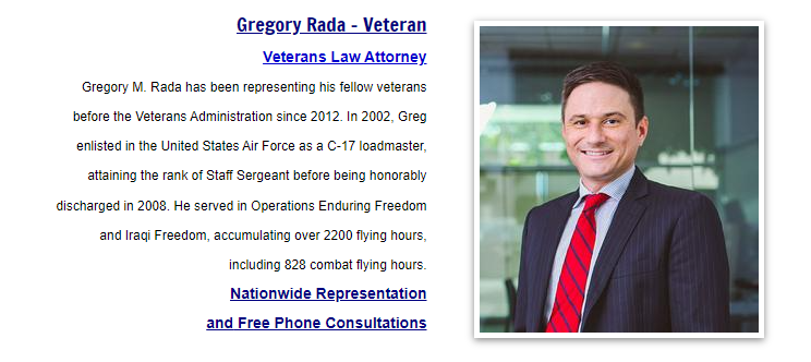 veterans law attorney