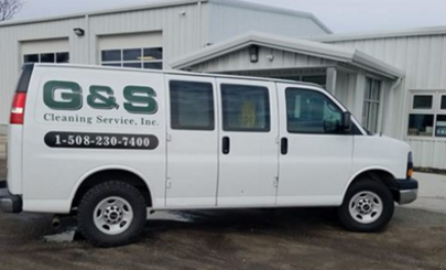 G and S Cleaning work Van.