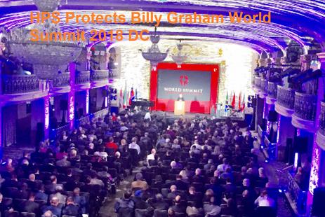 HPS Protects World Religious Leaders in DC 2018