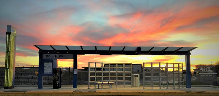 Photo of Bus Station from Community Transit Project